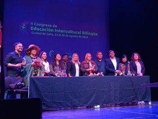 Representación pampeana en Congreso sobre Educación Intercultural Bilingüe